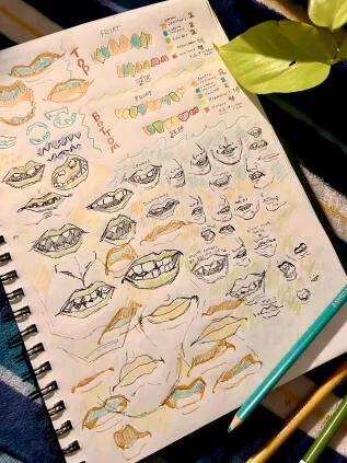 Mouth Studies ~ 2025
